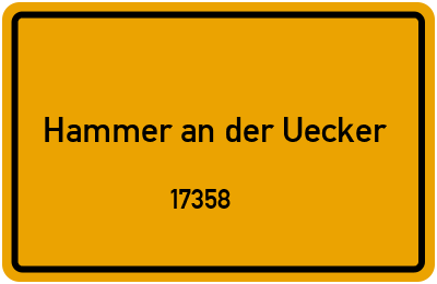 17358 Hammer an der Uecker