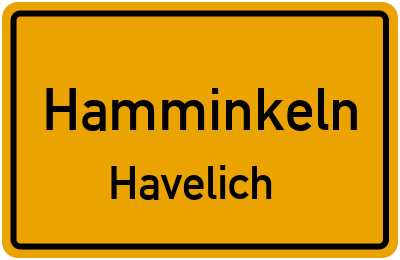 Straßenverzeichnis Hamminkeln Havelich