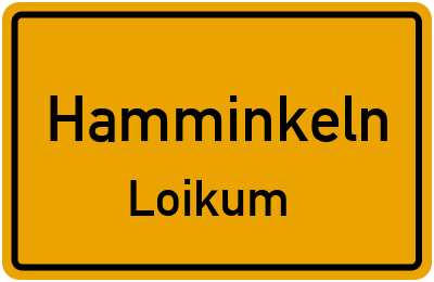 Straßenverzeichnis Hamminkeln Loikum