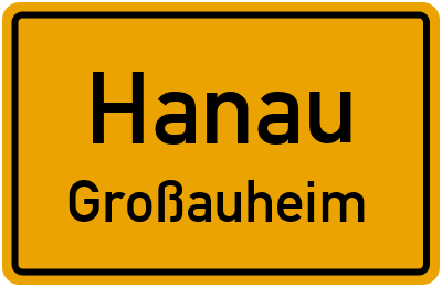 Straßenverzeichnis Hanau Großauheim