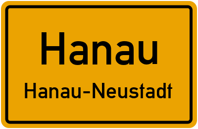 Straßenverzeichnis Hanau Hanau-Neustadt