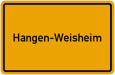 Hangen-Weisheim in Rheinland-Pfalz