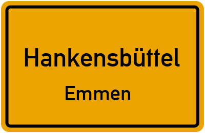 Straßenverzeichnis Hankensbüttel Emmen
