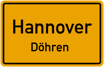 Straßenverzeichnis Hannover Döhren