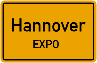 Straßenverzeichnis Hannover EXPO