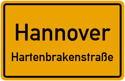 Straßenverzeichnis Hannover Hartenbrakenstraße