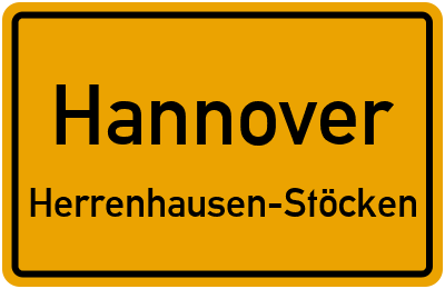 Straßenverzeichnis Hannover Herrenhausen-Stöcken