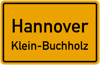 Straßenverzeichnis Hannover Klein-Buchholz