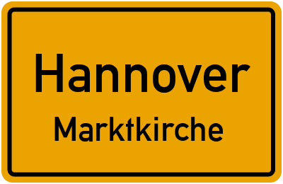 Straßenverzeichnis Hannover Marktkirche