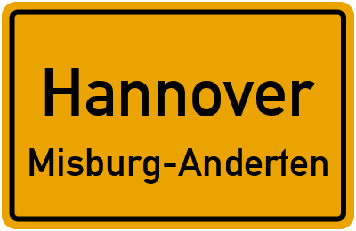 Straßenverzeichnis Hannover Misburg-Anderten