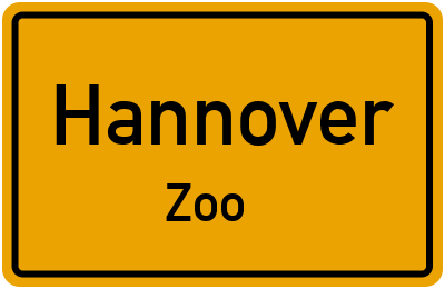 Straßenverzeichnis Hannover Zoo
