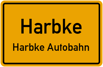 Straßenverzeichnis Harbke Harbke Autobahn
