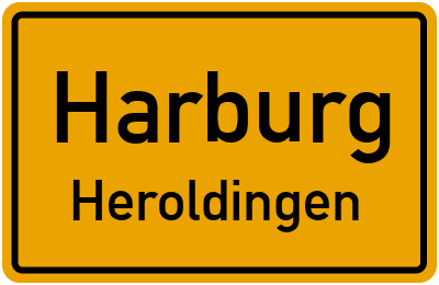 Straßenverzeichnis Harburg Heroldingen