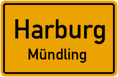 Straßenverzeichnis Harburg Mündling