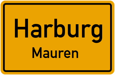 Straßenverzeichnis Harburg Mauren