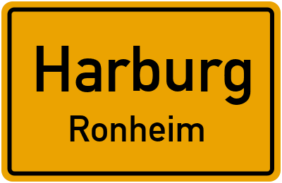 Straßenverzeichnis Harburg Ronheim