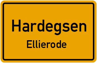 Straßenverzeichnis Hardegsen Ellierode