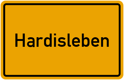 Hardisleben in Thüringen