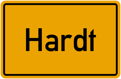 Wo liegt Hardt?