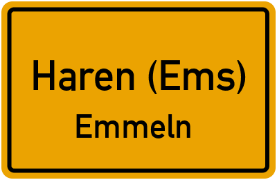 Straßenverzeichnis Haren (Ems) Emmeln