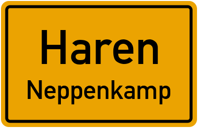 Straßenverzeichnis Haren Neppenkamp