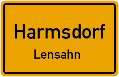 Straßenverzeichnis Harmsdorf Lensahn
