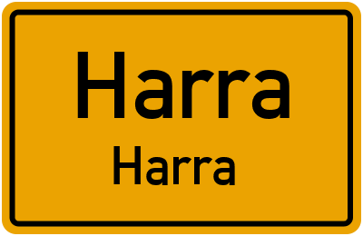 Straßenverzeichnis Harra Harra