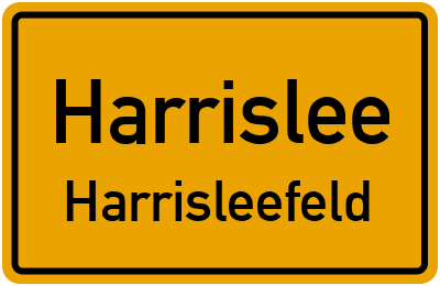 Straßenverzeichnis Harrislee Harrisleefeld