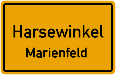 Straßenverzeichnis Harsewinkel Marienfeld