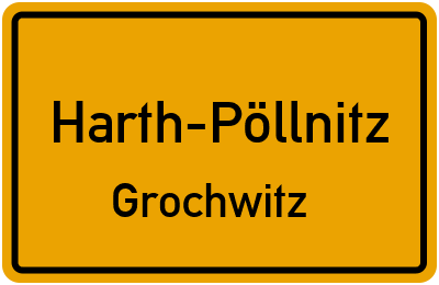 Straßenverzeichnis Harth-Pöllnitz Grochwitz