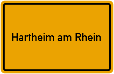 Branchenbuch Hartheim am Rhein, Baden-Württemberg