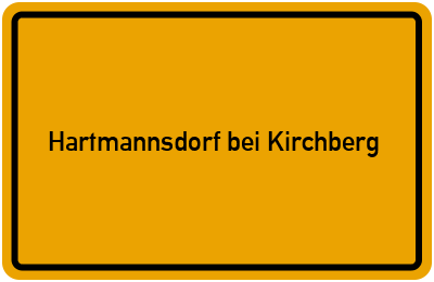 Hartmannsdorf bei Kirchberg in Sachsen erkunden