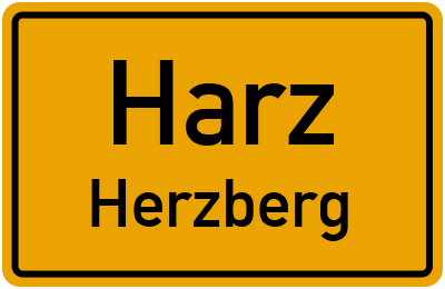 Straßenverzeichnis Harz Herzberg