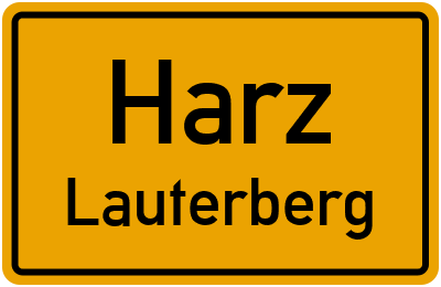 Straßenverzeichnis Harz Lauterberg