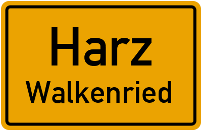 Straßenverzeichnis Harz Walkenried