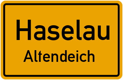 Straßenverzeichnis Haselau Altendeich