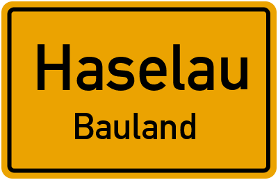 Straßenverzeichnis Haselau Bauland