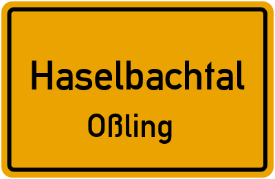 Straßenverzeichnis Haselbachtal Oßling