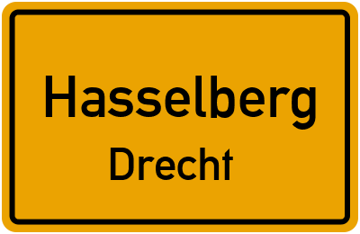 Straßenverzeichnis Hasselberg Drecht