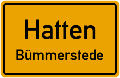 Straßenverzeichnis Hatten Bümmerstede