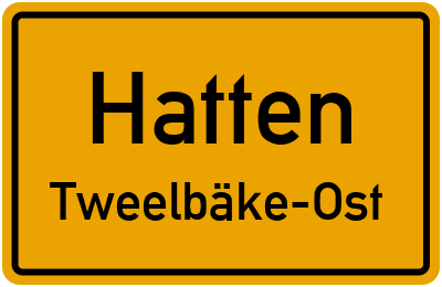 Straßenverzeichnis Hatten Tweelbäke-Ost