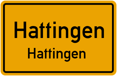 Straßenverzeichnis Hattingen Hattingen