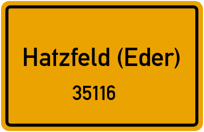 35116 Hatzfeld (Eder)