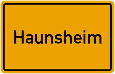 Haunsheim Branchenbuch