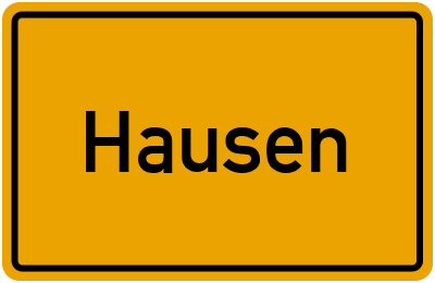 Branchenbuch Hausen, Bayern