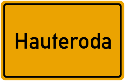 Branchenbuch Hauteroda, Thüringen