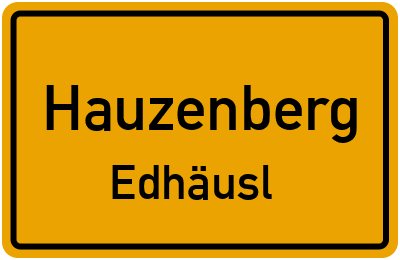 Straßenverzeichnis Hauzenberg Edhäusl