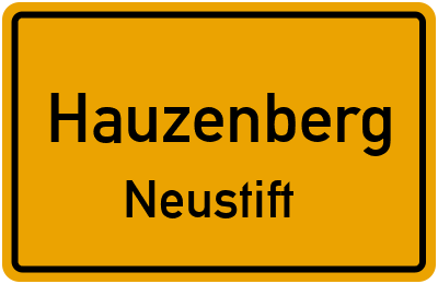 Straßenverzeichnis Hauzenberg Neustift