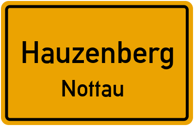 Straßenverzeichnis Hauzenberg Nottau