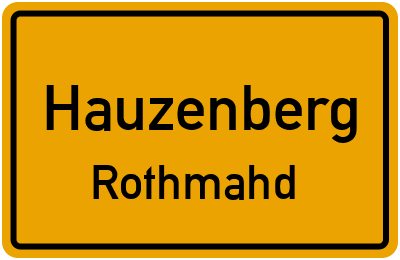 Straßenverzeichnis Hauzenberg Rothmahd